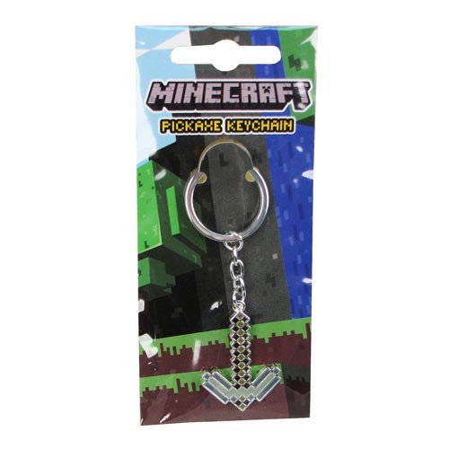 Minecraft Pickaxe Key Chain
